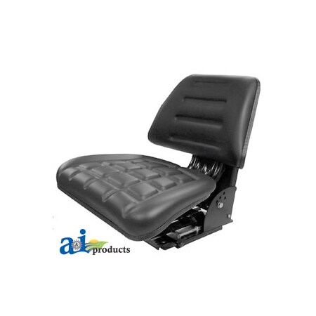 A & I Products Flip-Up Seat, Trapezoid Back, BLK 21.5" x18" x9.5" A-TF222BL